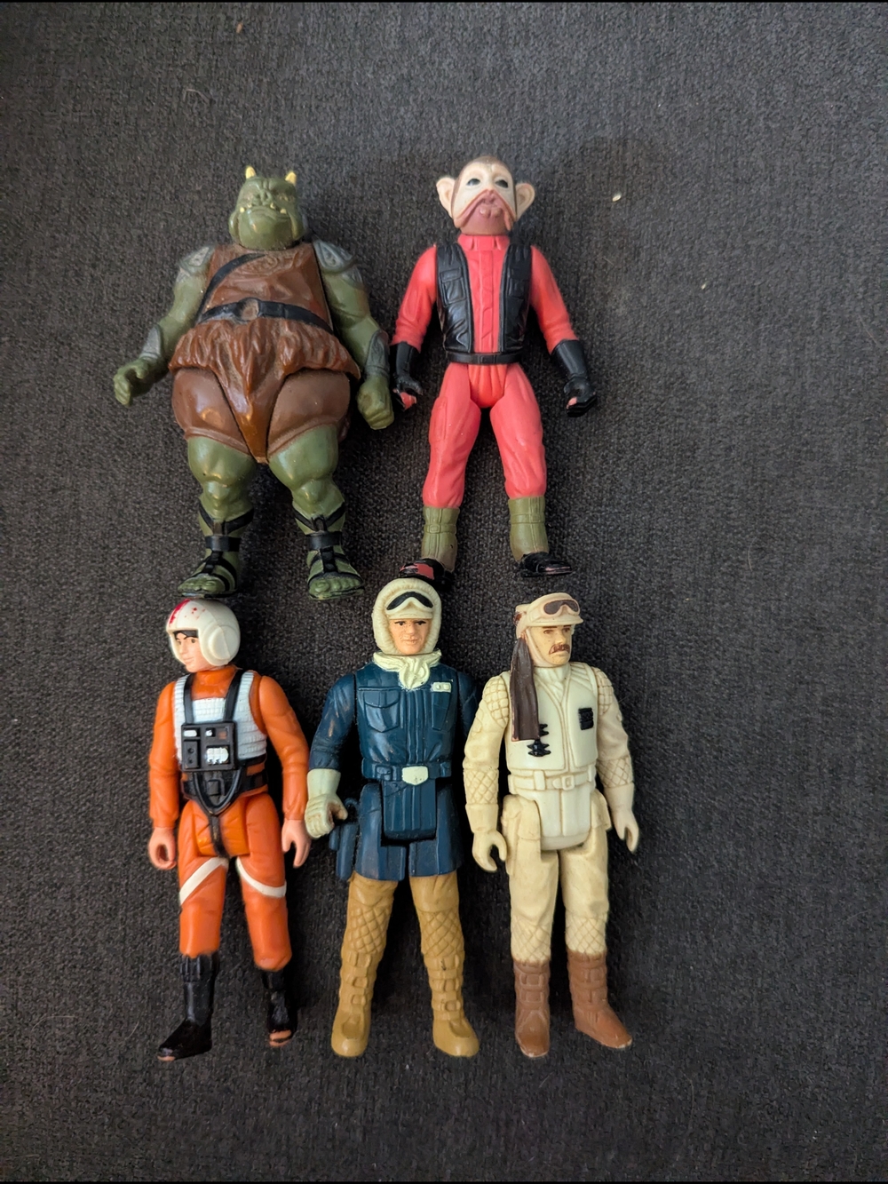 1980s Star Wars Vintage Action Figure Lot